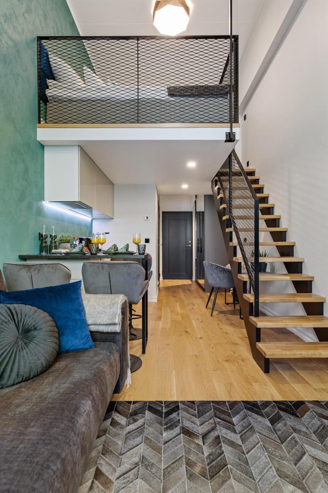 Tempus Te Premium Duo Lofts Tartu - Private Cinema, Gym And Terrace Apartment Exterior photo